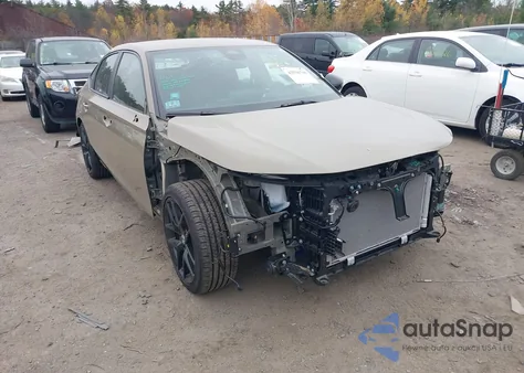 2025 Honda Civic Sport из США, поврежденный, VIN 19XFL2H88SE011619